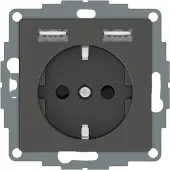 Merten SCHUKO-Steckdose MEG2366-0414