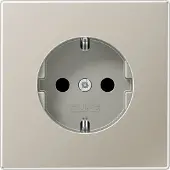 JUNG ES 1520 Steckdose edelstahl LS990/LS-Design