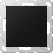 JUNG A 594-0 SWM Blindabdeckung graphitschwarz/matt Serie A550