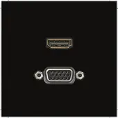 JUNG HDMI-Steckdose LS UPmont Kanaleinb MALS1173SW
