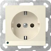 Gira 417001 SCHUKO LED-Leuchte + SH Syst (417001)