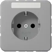 JUNG Steckdose 1f gr glz CD UP IP20 BSF ZP CD1520NAGR
