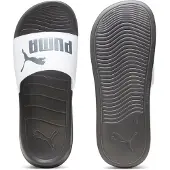Puma Uni Popcat 20 Badeschuhe Badelatschen White-Dark Coal