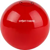Sport-Thieme Wettkampf-Stoßkugel "Stahl", 5 kg, Rot, 110 mm