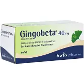 Betapharm Arzneimittel GmbH Gingobeta 40 mg Filmtabletten 60 St