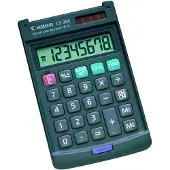 Canon Taschenrechner LS-39 E, Solar-/ Batteriebetrieb