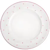 Gmundner Keramik Herzerl Rosa, Dessertteller Gourmet (Ø 22cm)