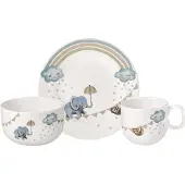 Villeroy & Boch Kinderservies Walk like an Elephant White (3-teilig)
