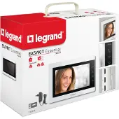 Legrand , EASYKIT Essential Video-Innenstelle, 7"-Hochglanz-Farbmonitor, Sensorta