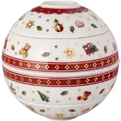 Villeroy & Boch Geschirr-Set "La Petit Boule Dinner-Set Toys Delight weiß-rot"