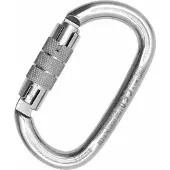 Kong Italy Ovalone Inox Twist Lock Karabinerhaken