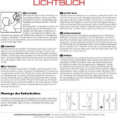Lichtblick Rollo Klemmfix, ohne Bohren, blickdicht, Pusteblume - Blau 70 x 150 cm (B x L)
