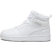 Puma Rebound V6 Mid Jr Sneakers Hoog - wit - Maat 37