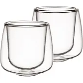 Villeroy & Boch Thermoglas "Espressobecher Artesano Hot & Cold 60 ml 2er Set transparent"
