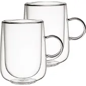 Villeroy & Boch Thermoglas "Latte-Macchiato-Gläser Artesano Hot & Cold 360 ml 2er Set transparent", bunt (transparent), 2 tlg., Glas, Trinkgefäße, Thermoglas