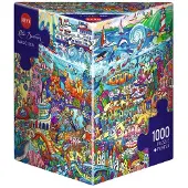 Heye Puzzle Magic Sea, 1000 Teile, 1000 Stück(e), Kunst