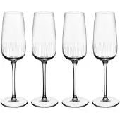 Villeroy & Boch Champagnerglas "Sekt- / Champagnergläser Afina 120 ml 4er Set transparent"
