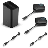 BenQ InstaShow VS20 Button Kit (inklusive Array-Mikrofon), Knopf-Bausatz, Schwarz, 3 Stück(e), 30 fps, 3840 x 2160,