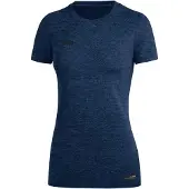 Jako Damen T-Shirt Premium Basics 6129-49 36 - marine meliert - 36