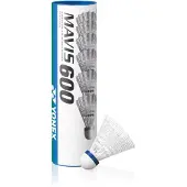 Yonex Badmintonbälle Mavis 600 Nylon weiss Dose 10x6er im Karton