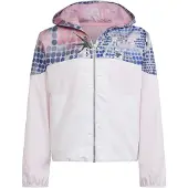 Adidas Windbreakerjacke Dance Windbreaker weiss/royalblau Mädchen