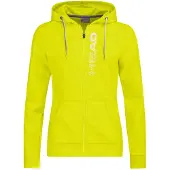 Head Tennispullover Club Greta F/Z Yellow Damen-L
