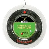 Kirschbaum Tennissaite Synthetic Gut Premium schwarz 200m Rolle