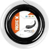 Pacific Tennissaite Spin Control 6 1,25 mm 200 Meter schwarz