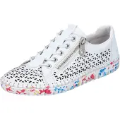 Rieker Slip-On Sneaker, Halbschuh, Freizeitschuh, Schlupfschuh mit Gummizug