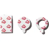 Rycote 100x Stickies Adv, 23mm O's (100er Pack)