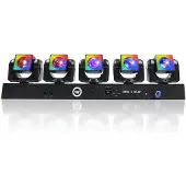 Light4me BROS 5 BEAM Effekt LED 5 Moving Heads