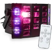 Light4me TURBO DERBY 3IN1 Licht Multieffekt LED RGBW-UV Stroboskop