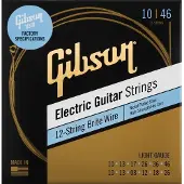 Gibson Saiten E-Gitarre Brite Wire Reinforced Ligh 010-046, E-Gitarre, 12... - Saiten E-Gitarre