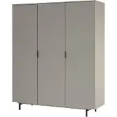 Germania Tomino Kleiderschrank steingrau/Soft-close