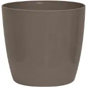 Garden ID Taupe Shiny Planter Garden ID 30 x 27 cm