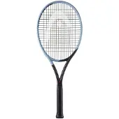 Head Tennisschläger Instinct Team 100in/285g 2025 schwarz/hellblau - unbesaitet -