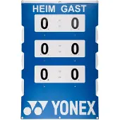 Yonex Tennis-Punktetafel Scorebaord - Deutsch - 60x90x10cm