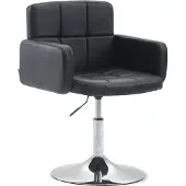 CLP Lounger Los Angeles Kunstleder Schwarz