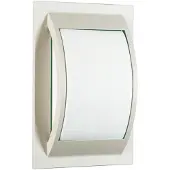 Albert Außenlampe Pentangles Curved Weiß