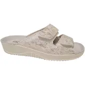 Rohde Flip Flops Soltau-40 1958 Damen Offwhite-Schuhgröße 36