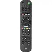 One For All TV Replacement Remotes URC 4912, TV, IR Wireless, Drucktasten, Schwarz