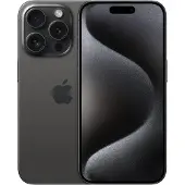 Apple iPhone 15 Pro , 15,5 cm (6.1"), 2556 x 1179 Pixel, 128 GB, 48 MP, iOS 17, Titan, Schwarz