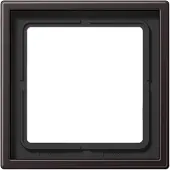 JUNG AL 2981 D. Produktfarbe: Schwarz, Markenkompatibilität: , Material: Aluminium. Breite: 81 mm, Höhe: 81 mm (AL2