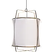 Ay Illuminate Pendelleuchte Z1 weiße Baumwolle ø67x100cm