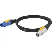 Showtec Powercable Powercon M/F