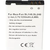AccuCell Akku Bea-Fon SL140, SL240 Akku SL140