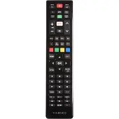 Vivanco ViVancoRR 270, TV, IR Wireless, Drucktasten, Schwarz