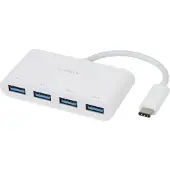 Vivanco ViVanco34292, USB 3.2 Gen 1 (3.1 Gen 1) Type-C, USB 3.2 Gen 1 (3.1 Gen 1) Type-A, 5000 Mbit/s, Weiß, 0,1 m, USB