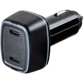 Vivanco ViVancoSuper Fast, Auto, Zigarettenanzünder, Schwarz