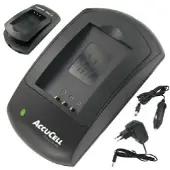 AccuCell Ladegerät JVC BN-V507, BN-V514